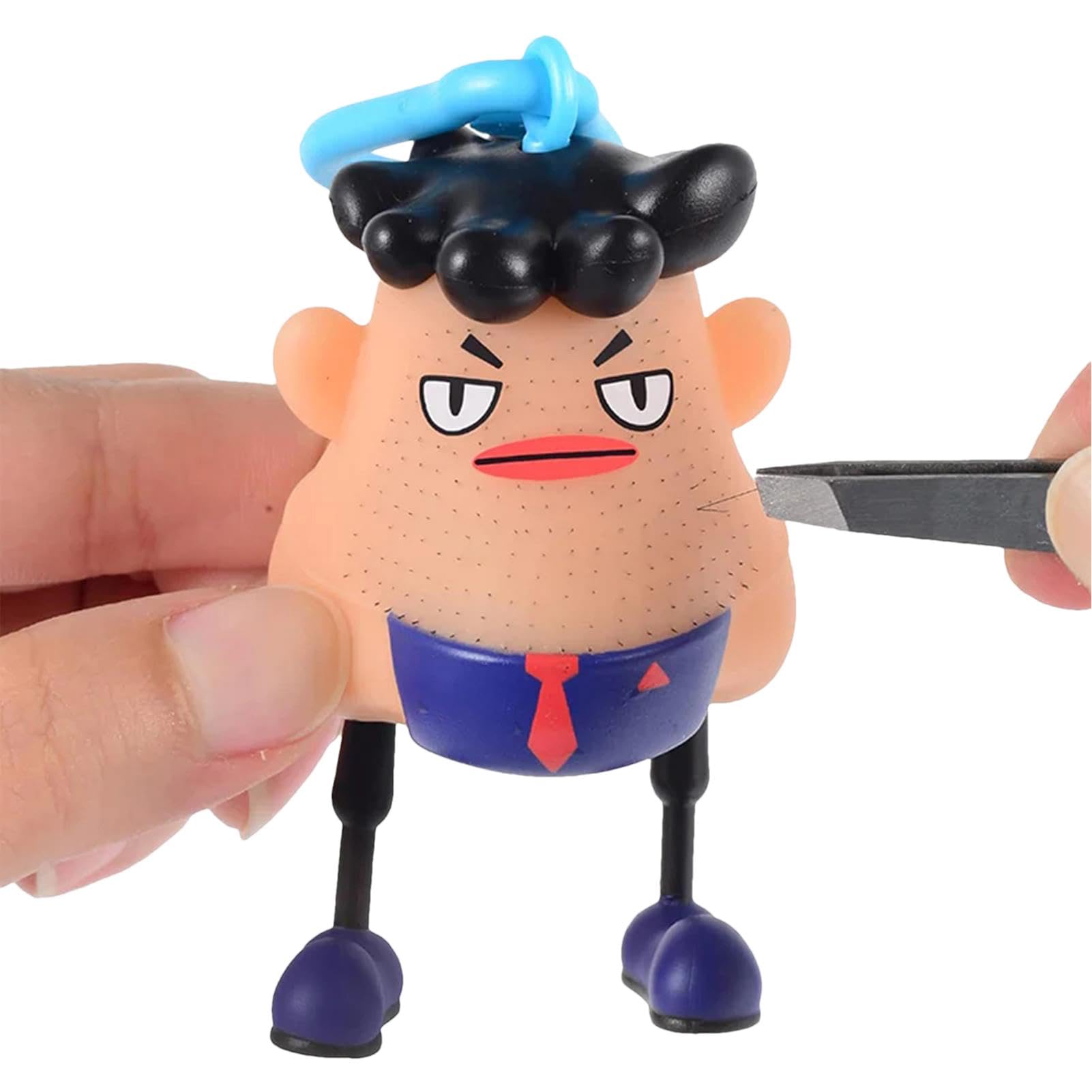 身代わり毛玉幻獣 くりーむそーだちゃん Amazon.co.jp: 毛むしりそわそわおもちゃ Mr Plucky 髪を引っ張る